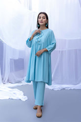 2-Pc Lawn Frock with Qlot Trouser CPG22-58